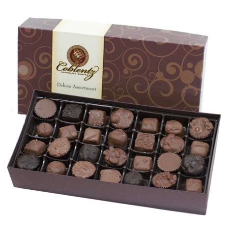 Coblentz chocolates - From. $54.99. Coblentz Easter Box starting at $54.99. Exp:Mar 22, 2024. Get Deal. More Details. Apply all Coblentz chocolates codes at checkout in one click. Verified · Trusted by 2,000,000 members.